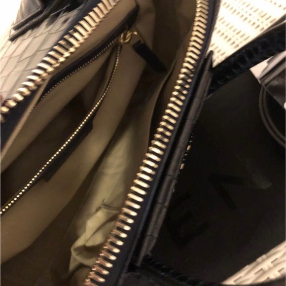 SOLD Givenchy Small Antigona Navy Croc Bag - Picture 6 of 8